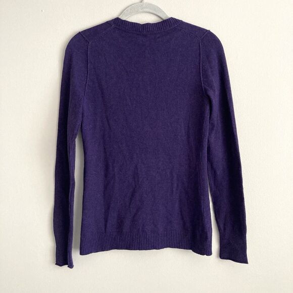 Banana Republic Womens Purple Button Front Wool Blend Cardigan Size XS - Picture 6 of 8